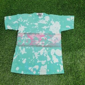 Vintage 90s San-Francisco Aztec Shirt Womens M/L 19x25 Green